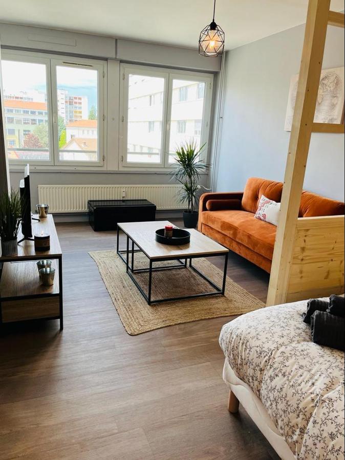 Espace 500 - Cosy, Wifi & Vue Sur La Ville Saint-Etienne  Ngoại thất bức ảnh