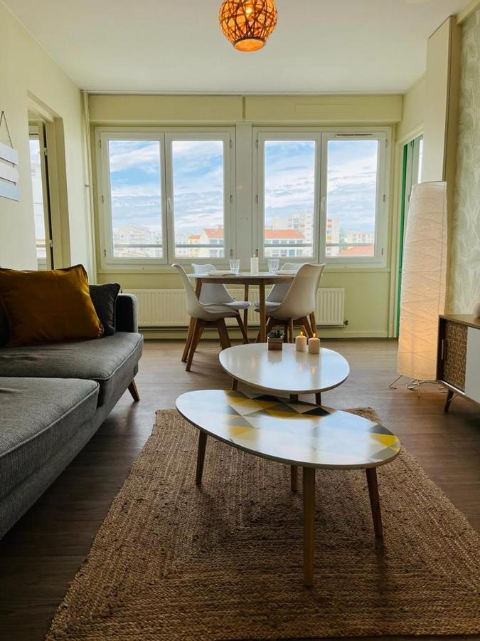 Espace 500 - Cosy, Wifi & Vue Sur La Ville Saint-Etienne  Ngoại thất bức ảnh