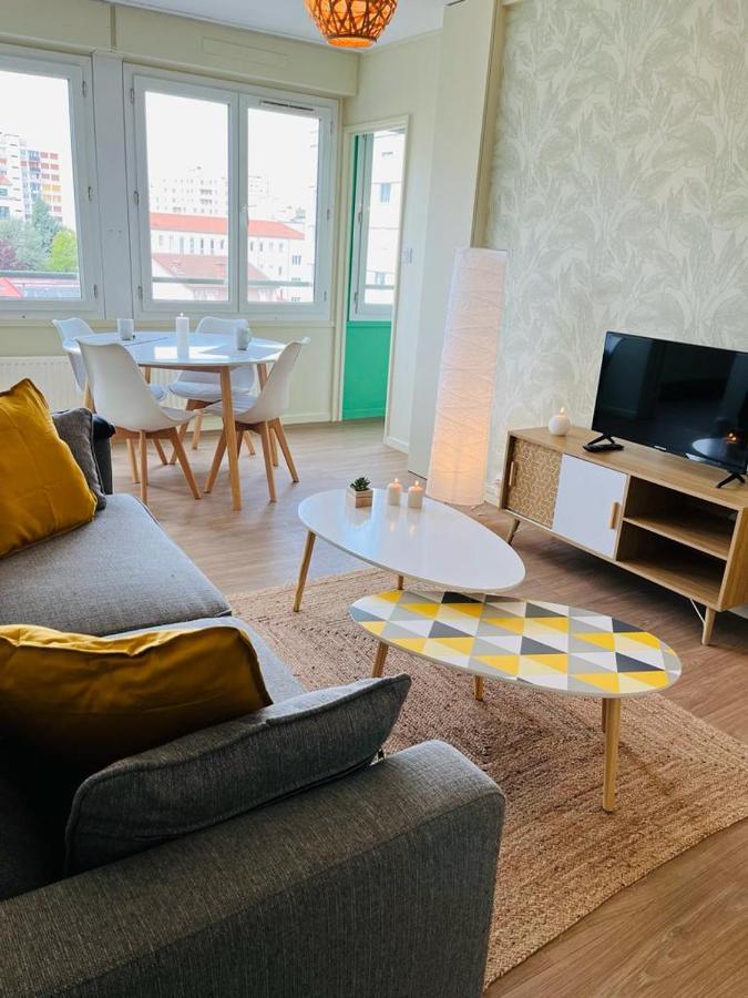 Espace 500 - Cosy, Wifi & Vue Sur La Ville Saint-Etienne  Ngoại thất bức ảnh