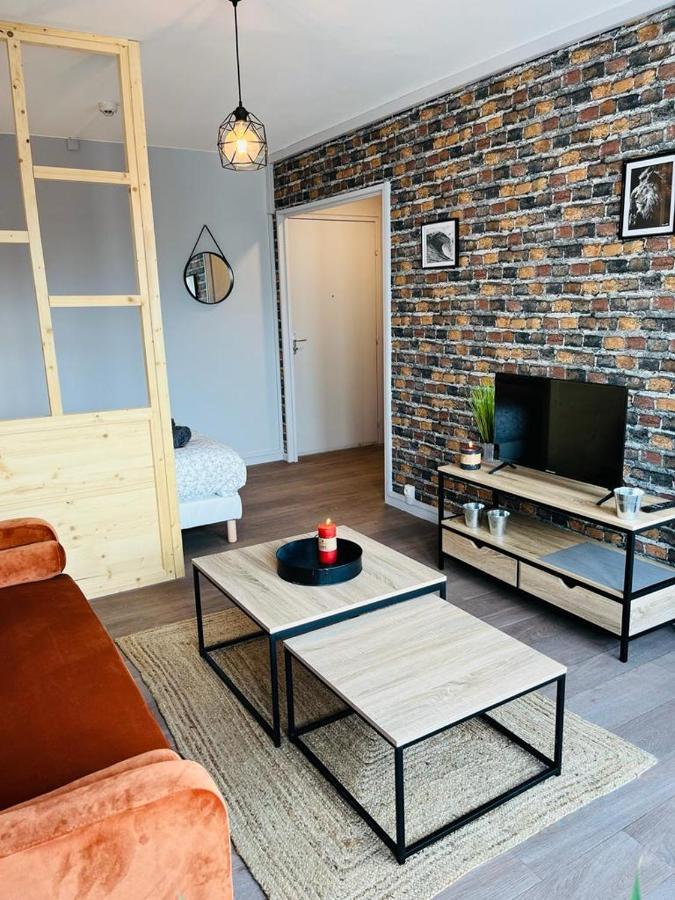 Espace 500 - Cosy, Wifi & Vue Sur La Ville Saint-Etienne  Ngoại thất bức ảnh