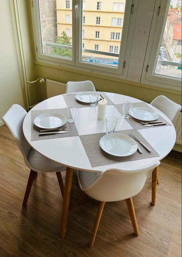 Espace 500 - Cosy, Wifi & Vue Sur La Ville Saint-Etienne  Ngoại thất bức ảnh